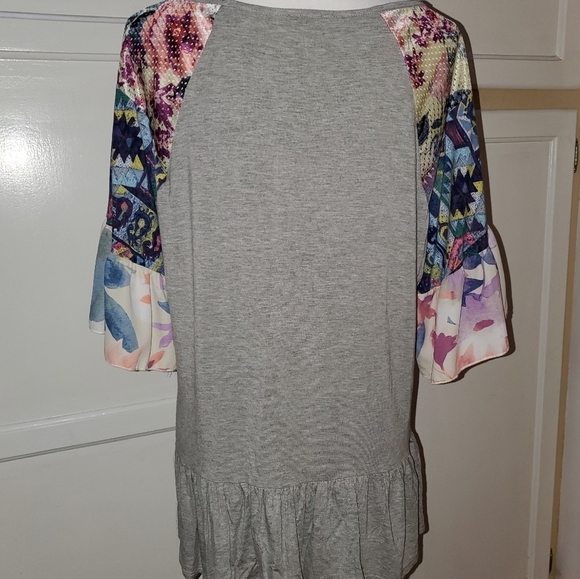 Egs by Eloges Women's Ruffle Sleeve Tunic - Picture 9 of 12